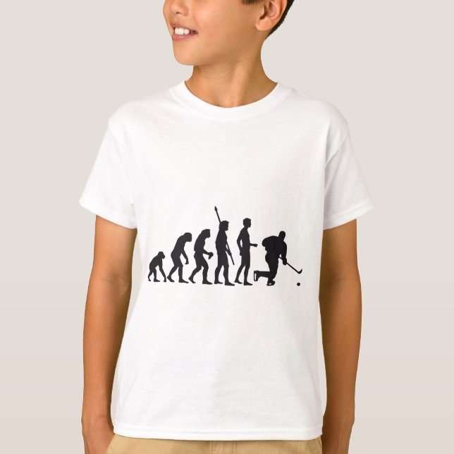 evolution icehockey T-Shirt (Front)