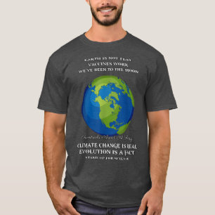 Evolution Is A Fact - Science Funny Quote Sarcasti T-Shirt