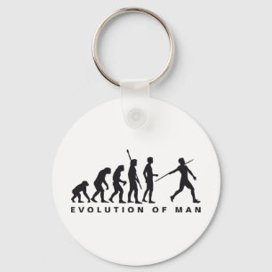 evolution javelin thrower keychain