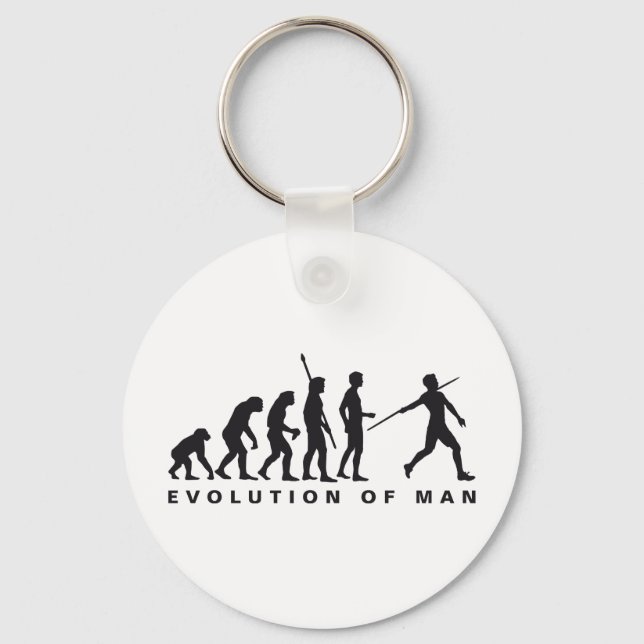 evolution javelin thrower keychain (Front)