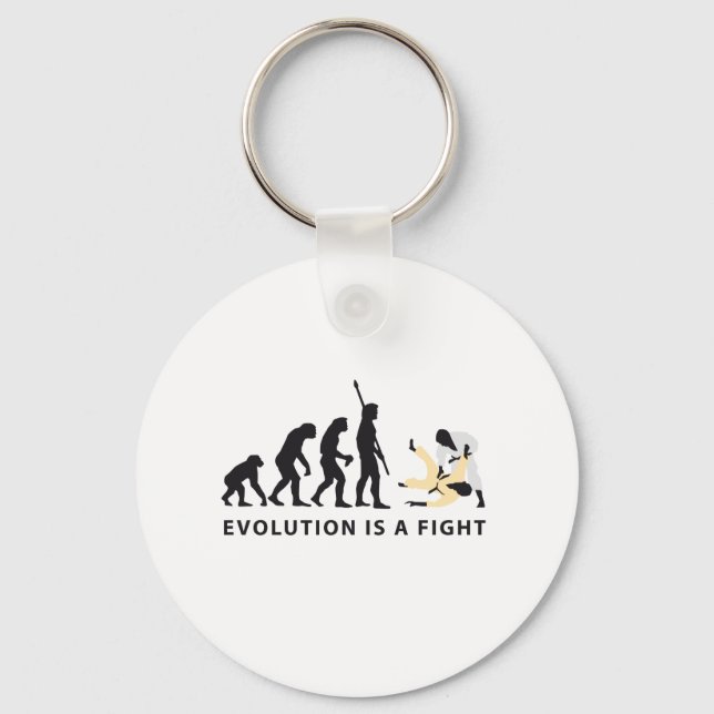 evolution Judo Keychain (Front)