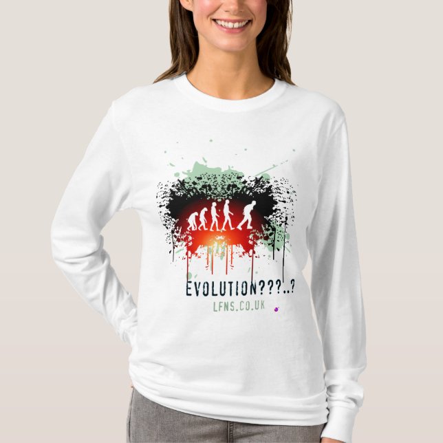 Evolution/Keep Left AA Hoodie T-Shirt (Front)
