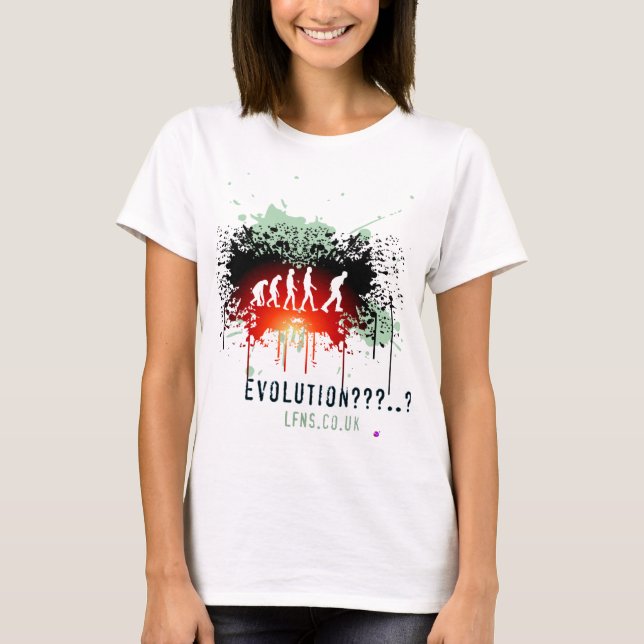Evolution/Keep Left T-Shirt (Front)