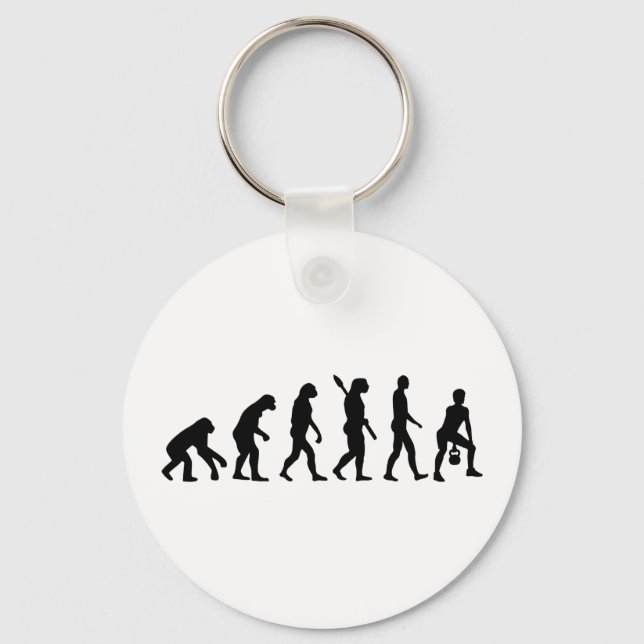 Evolution Kettlebell Keychain (Front)