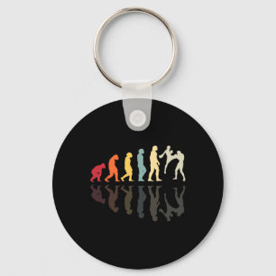 Evolution Kickboxing Martial Arts Knockout Fistfig Keychain