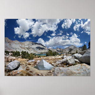 Evolution lake Camp - John Muir Trail Poster