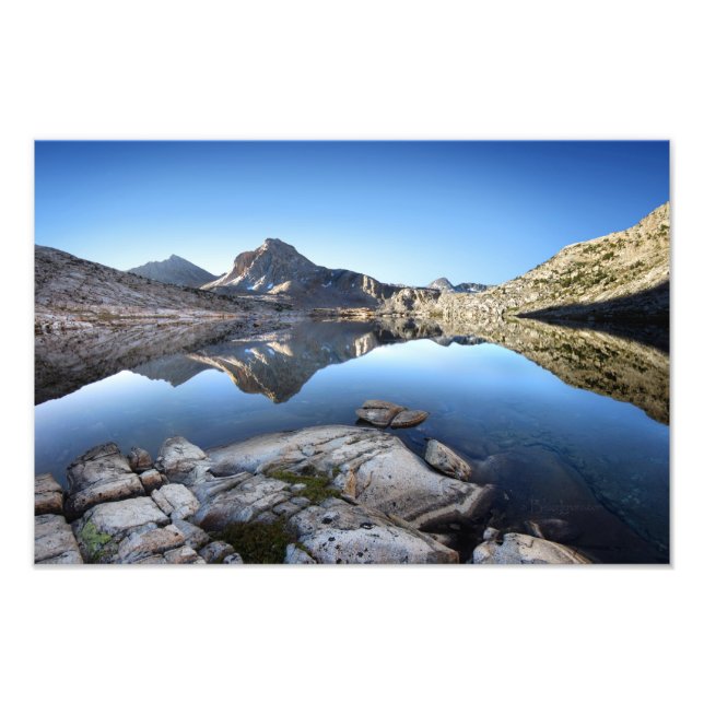 Evolution Lake- John Muir Trail Photo Print (Front)