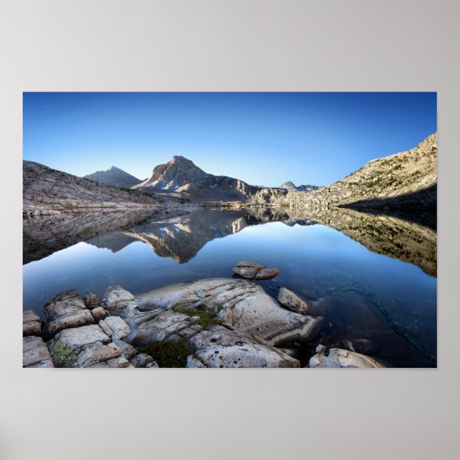 Evolution Lake- John Muir Trail Poster (Front)