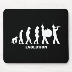 evolution marching band mouse pad