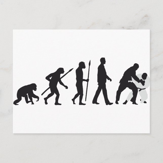 evolution martial arts postcard (Front)
