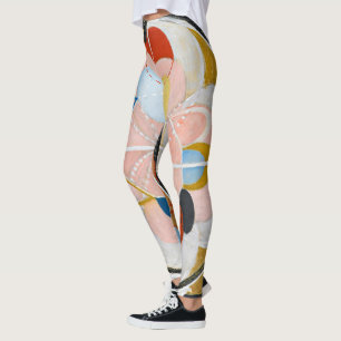 Evolution No.13 by Hilma af Klint Leggings