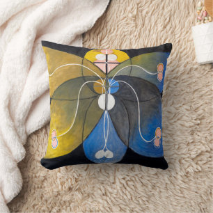 Evolution No. 9   Hilma af Klint   Throw Pillow