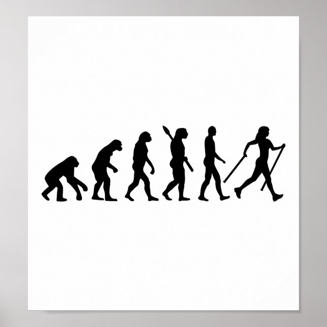 Evolution Nordic Walking Poster (Front)