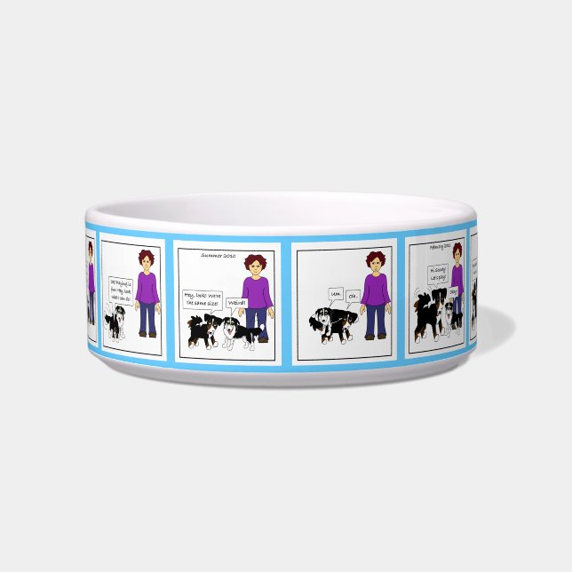 Evolution of a Canine Friendship-pet bowl (colour) (Front)