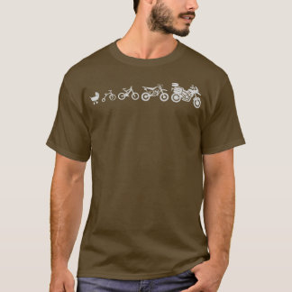 Evolution Of Adventure Motorcycle T-Shirt