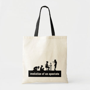 "Evolution of an Apostate" Tote Bag
