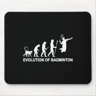 Evolution Of Badminton  Mouse Pad