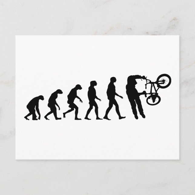 Evolution of BMX Postcard (Front)