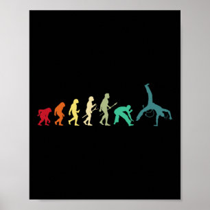 Evolution Of Capoeira - Brazilian Martial Arts Kic Poster