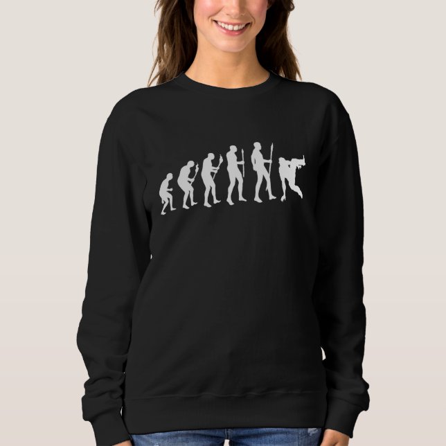 Evolution Of Capoeira Capoeirista Sweatshirt (Front)