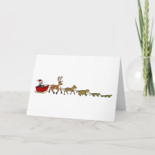 Evolution of Christmas Holiday Card