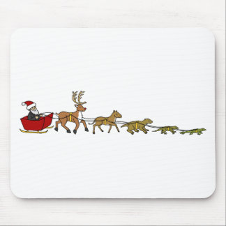 Evolution of Christmas Mouse Pad