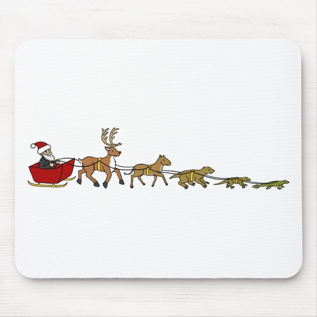 Evolution of Christmas Mouse Pad (Front)