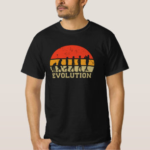 Evolution of Golf Funny Golfer Vintage Golfing T-Shirt
