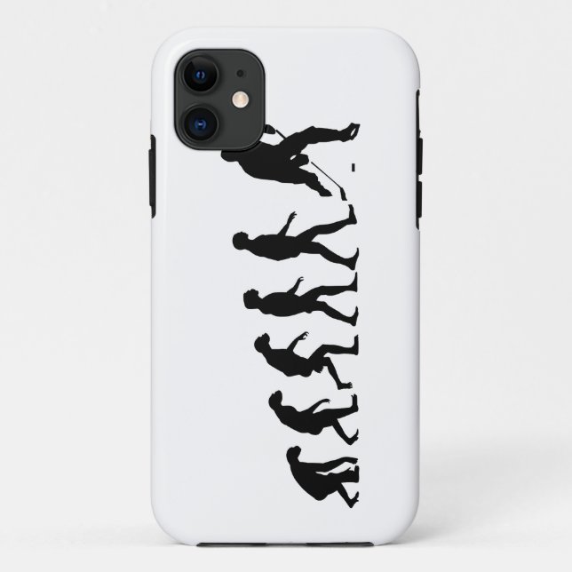 Evolution of Hockey iPhone 5 Case (Back)