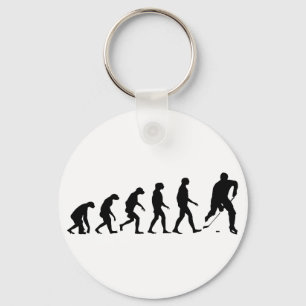 Evolution of Hockey Keychain