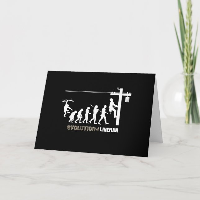 Evolution of Lineman Card (Front)