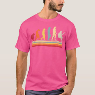 Evolution Of Man Bassoons Retro Vintage Music Orch T-Shirt