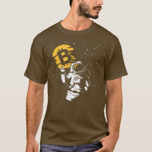 Evolution of Money Bitcoin to Mars T-Shirt