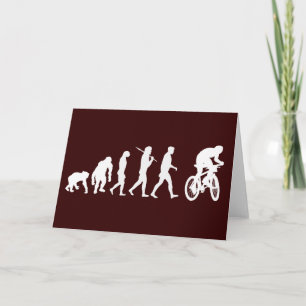 Evolution of mountain biking mountain bikers card