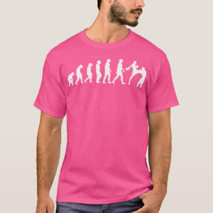 Evolution Of Muay Thai Mma Kickboxing Funny T-Shirt