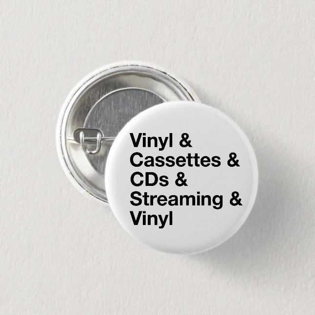 Evolution of Music Button (Front & Back)