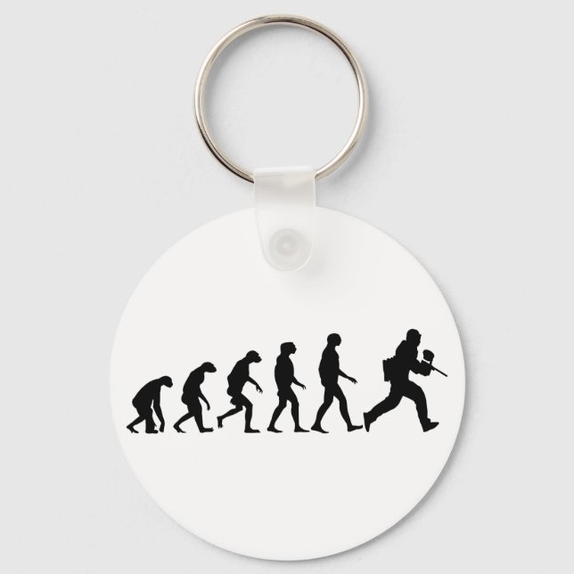 Evolution of Paintball Keychain (Front)