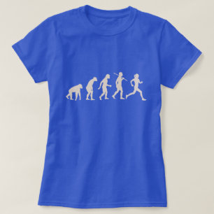 Evolution Of Running - Runner Dad Mom T-Shirt