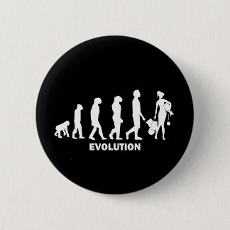 Evolution of shopping 2 inch round button