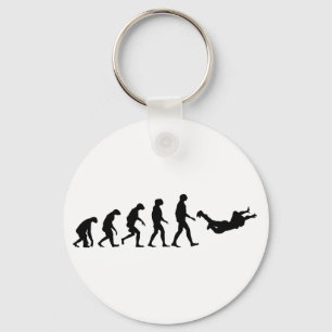 Evolution of Skydiving Keychain