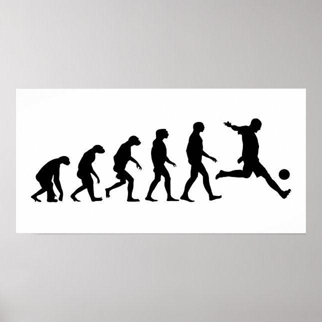 Evolution of Soccer Poster (Front)