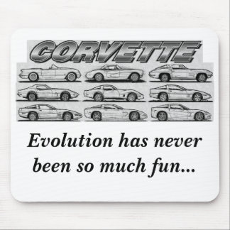 Evolution of the Corvette Mouse Pad