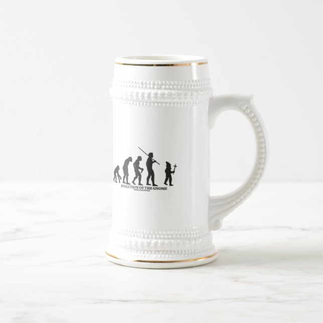 Evolution of the Gnome Beer Stein (Right)