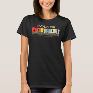 Evolution Of The Human Being Bagpiper Retro 70s Ba T-Shirt