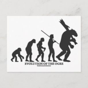 Evolution of the Ogre Postcard