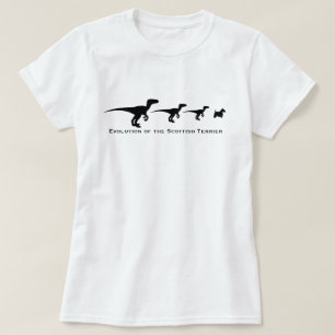 Evolution of the Scottish Terrier T-Shirt