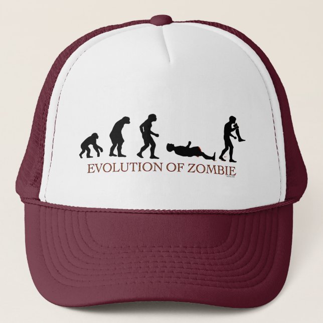 Evolution of Zombie Trucker Hat (Front)