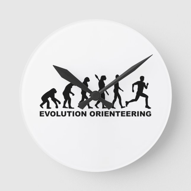 Evolution Orienteering Round Clock (Front)