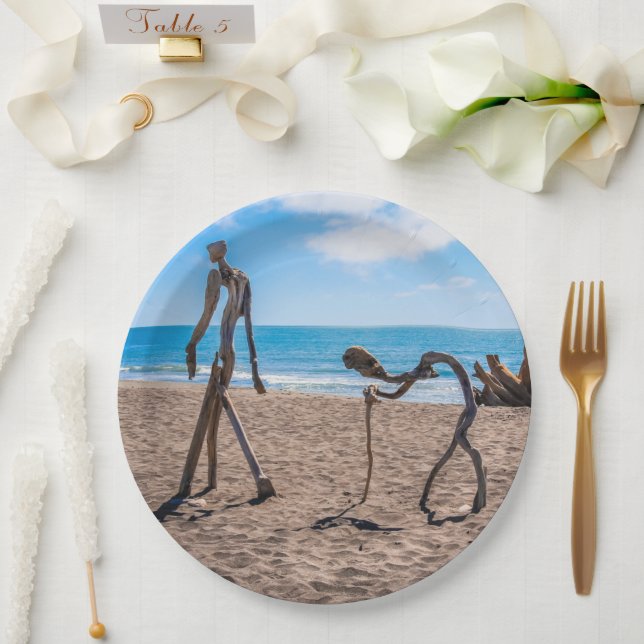 Evolution Paper Plate (Wedding)