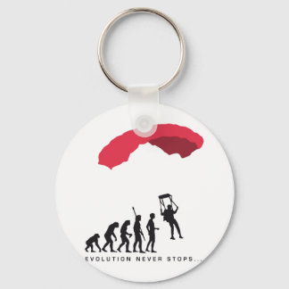 evolution Parachute Keychain